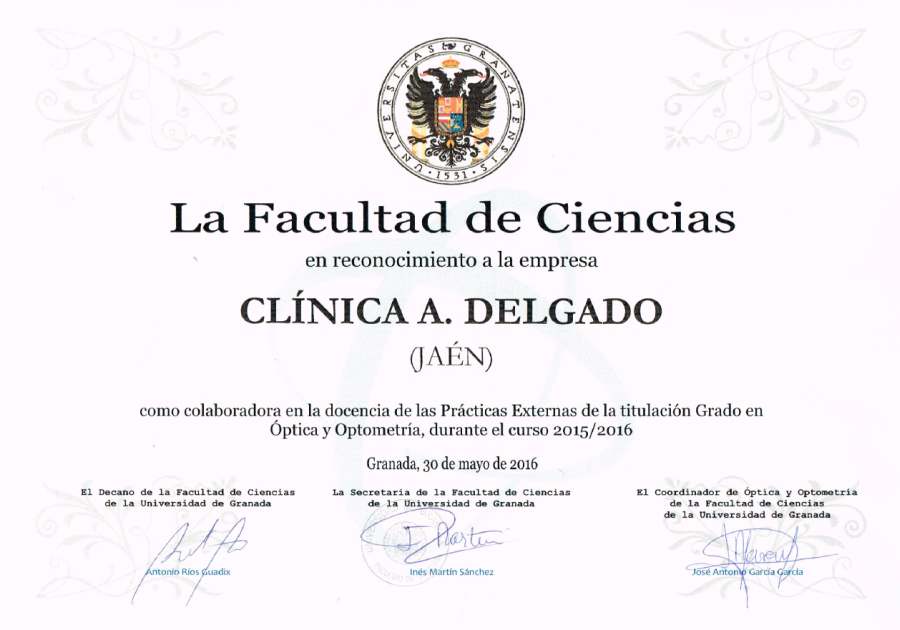 La Clínica Delgado colabora con la Universidad de Granada